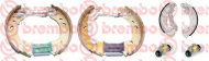 Комлект тормозных накладок BREMBO K 56 012
