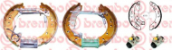 Комлект тормозных накладок BREMBO K 61 079