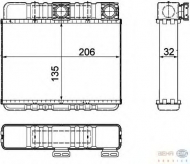 Теплообменник HELLA 8FH 351 311-331