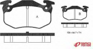 Комплект тормозных колодок METZGER 0144.50