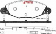 Комплект тормозных колодок METZGER 0827.04