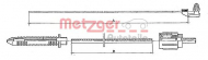 Трос METZGER 10.0381