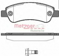 Комплект тормозных колодок METZGER 1238.00