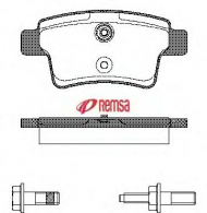 Комплект тормозных колодок METZGER 1241.00