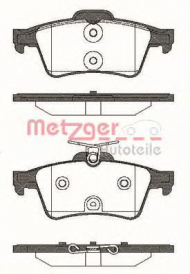 Комплект тормозных колодок METZGER 0842.40