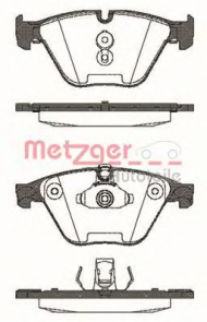 Комплект тормозных колодок METZGER 0857.20
