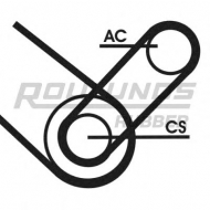 Ременный комплект ROULUNDS RUBBER 4K0874T1