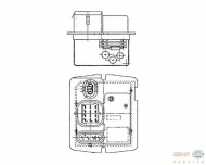 Резистор BEHR HELLA SERVICE 9XX 009 122-041