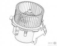 вентилятор BEHR HELLA SERVICE 8EW 009 158-211