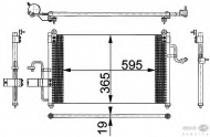 Конденсатор BEHR HELLA SERVICE 8FC 351 037-231