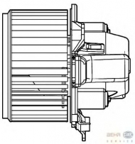 вентилятор BEHR HELLA SERVICE 8EW 351 039-331