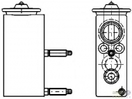 Клапан BEHR HELLA SERVICE 8UW 351 234-421