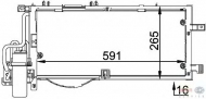 Конденсатор BEHR HELLA SERVICE 8FC 351 300-611
