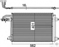 Конденсатор BEHR HELLA SERVICE 8FC 351 301-041