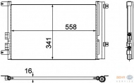 Конденсатор BEHR HELLA SERVICE 8FC 351 302-391