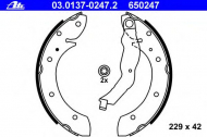 Комлект тормозных накладок ATE 03.0137-0247.2