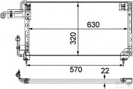 Конденсатор BEHR HELLA SERVICE 8FC 351 303-721