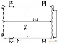 Конденсатор BEHR HELLA SERVICE 8FC 351 310-291