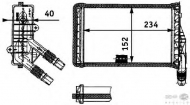Теплообменник BEHR HELLA SERVICE 8FH 351 311-311