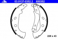 Комлект тормозных накладок ATE 03.0137-0352.2