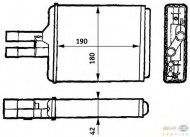Теплообменник BEHR HELLA SERVICE 8FH 351 313-141