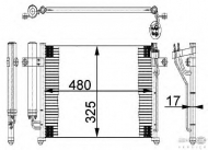 Конденсатор BEHR HELLA SERVICE 8FC 351 318-071