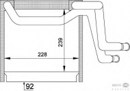 Испаритель BEHR HELLA SERVICE 8FV 351 336-001