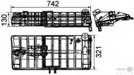 Резервуар BEHR HELLA SERVICE 8MA 376 705-241