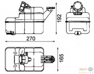 Резервуар BEHR HELLA SERVICE 8MA 376 705-271