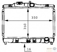 Теплообменник BEHR HELLA SERVICE 8MK 376 706-691