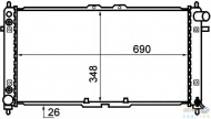 Теплообменник BEHR HELLA SERVICE 8MK 376 707-761