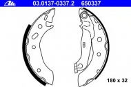 Комлект тормозных накладок ATE 03.0137-0337.2