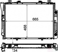 Теплообменник BEHR HELLA SERVICE 8MK 376 712-201