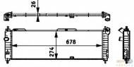 Теплообменник BEHR HELLA SERVICE 8MK 376 713-571
