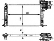 Теплообменник BEHR HELLA SERVICE 8MK 376 714-311