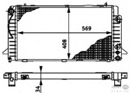 Теплообменник BEHR HELLA SERVICE 8MK 376 715-161
