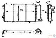 Теплообменник BEHR HELLA SERVICE 8MK 376 715-411