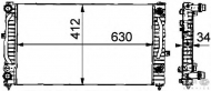 Теплообменник BEHR HELLA SERVICE 8MK 376 716-621