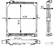 Теплообменник BEHR HELLA SERVICE 8MK 376 721-151