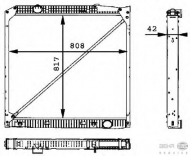 Теплообменник BEHR HELLA SERVICE 8MK 376 721-211