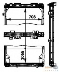 Теплообменник BEHR HELLA SERVICE 8MK 376 721-471