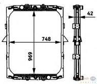 Теплообменник BEHR HELLA SERVICE 8MK 376 721-521