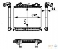 Теплообменник BEHR HELLA SERVICE 8ML 376 724-321