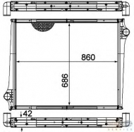 Теплообменник BEHR HELLA SERVICE 8MK 376 724-611