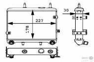 Теплообменник BEHR HELLA SERVICE 8MO 376 725-231