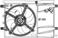 Вентилятор BEHR HELLA SERVICE 8EW 376 729-641