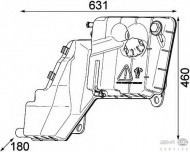 Резервуар BEHR HELLA SERVICE 8MA 376 753-791