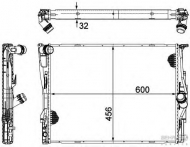 Теплообменник BEHR HELLA SERVICE 8MK 376 754-071