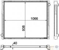 Теплообменник BEHR HELLA SERVICE 8MK 376 755-431
