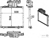 Теплообменник BEHR HELLA SERVICE 8MK 376 756-011